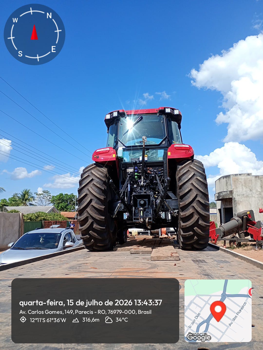 Aquisição de trator agrícola